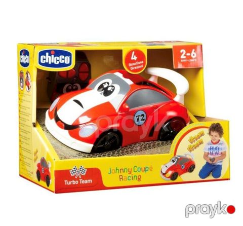 Yarış avtomobili Chicco Turbo Team Johnny Coupe, 2-6 yaş, qırmızı — Bakı