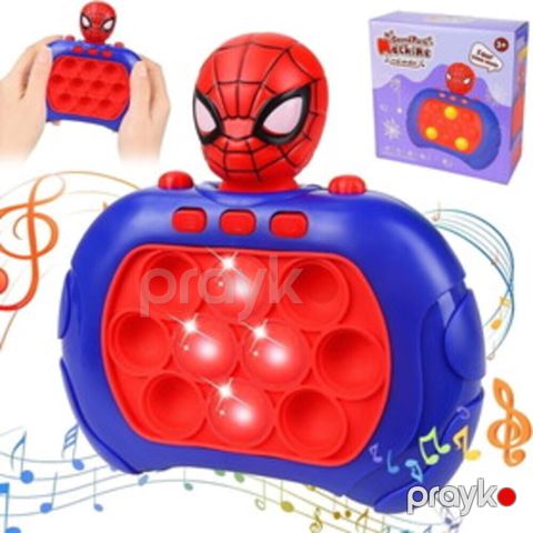 İnteraktiv oyuncaq Pop it SMP225588-131, qırmızı/göy, 12.5x13 sm — Bakı