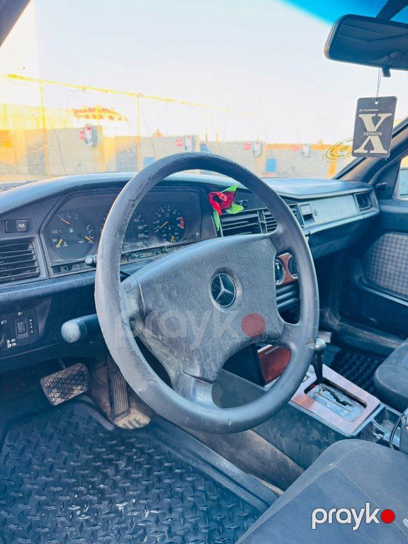 Mercedes 190, 1.8 L, 1991 il, 374 552 km — Avtomobillər, Bakı (6)