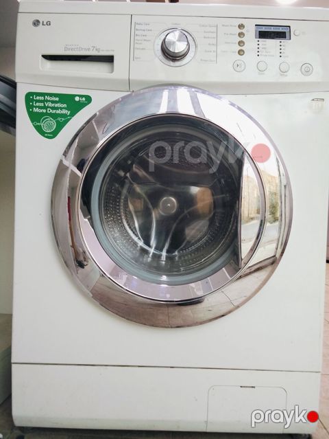 Salam LG 7 KG Çatdirilma Pulsuz LG paltaryuyan maşın – ön yükləməli — Digah