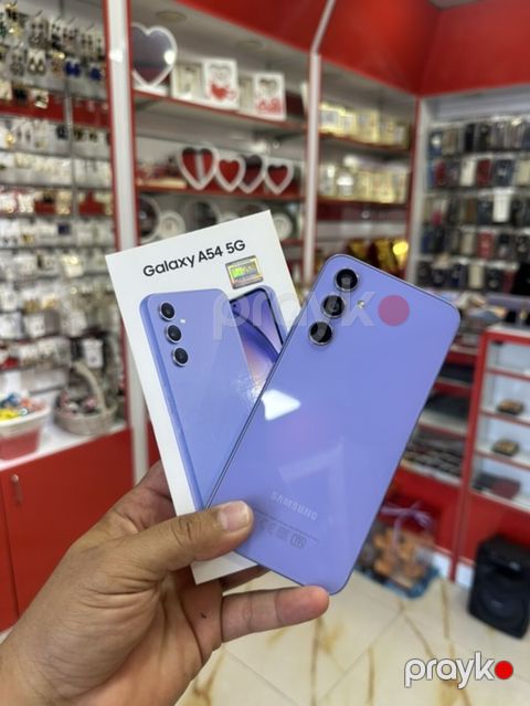 Samsung Galaxy A54 5G, 128 GB, rəng - Bənövşəyi, İki sim kartlı