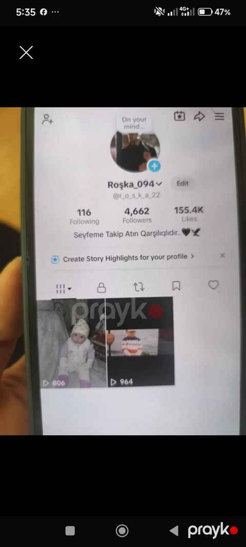 Xidmət: Sosial şəbəkə hesabında qarşılıqlı izləmə və paylaşımların — Bakı