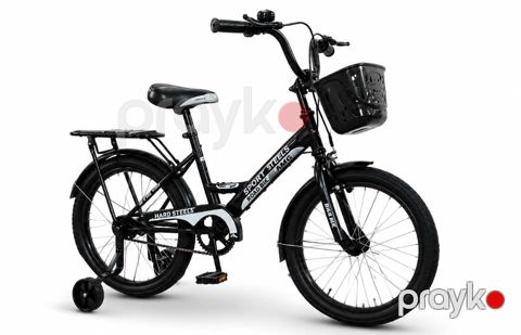 Uşaq velosipedi Sport Steels, 12", qara/boz — Bakı