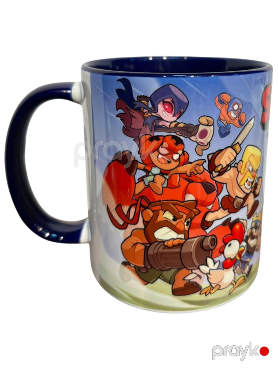 Krujka Brawl Stars, göy, keramika, 325 ml — Mallar, Bakı (2)