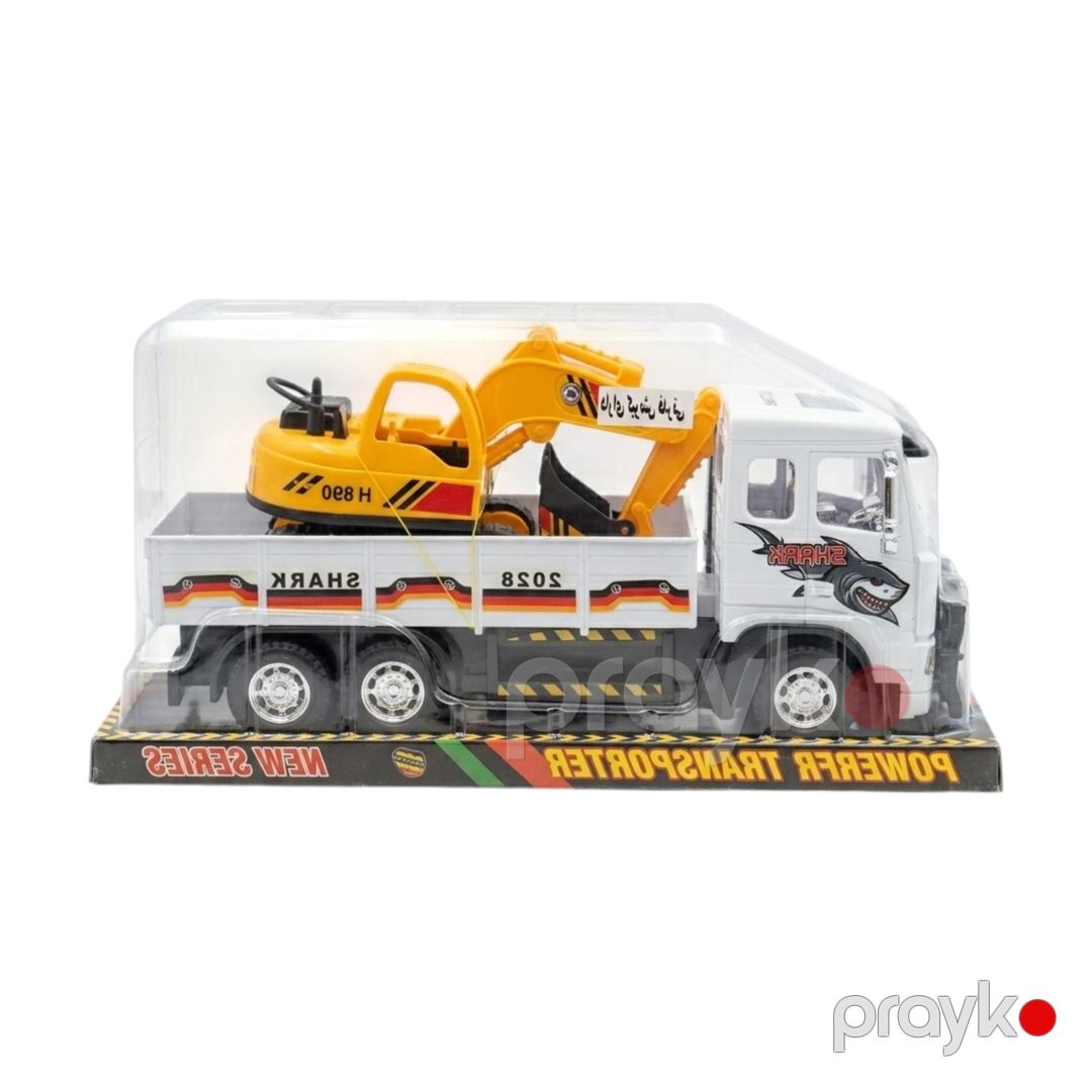 Evakuator, plastik, ağ, 45x14 sm, 3+ — Mallar, Bakı (2)