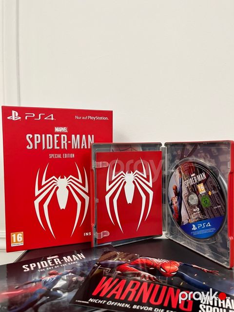 PS4 üçün Spider-Man Special Edition oyun diski — Bakı