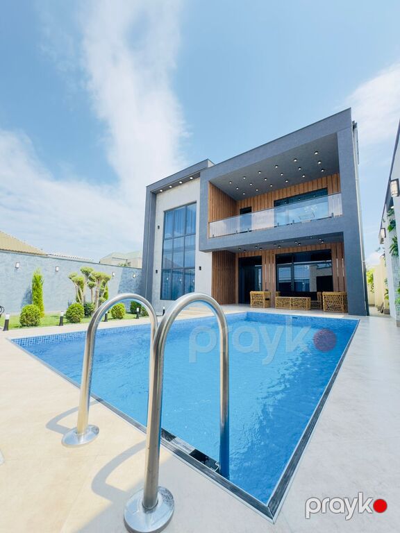 Satılır 6 otaqlı həyət evi/bağ evi 300 m² — Ev, villa, Bakı (3)