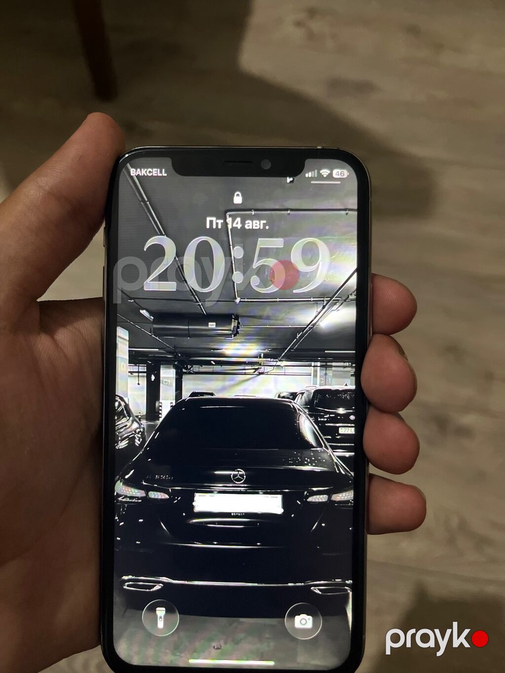 IPhone 11 Pro, Matte Midnight Green, Qırıq — Apple iPhone, Bakı (4)