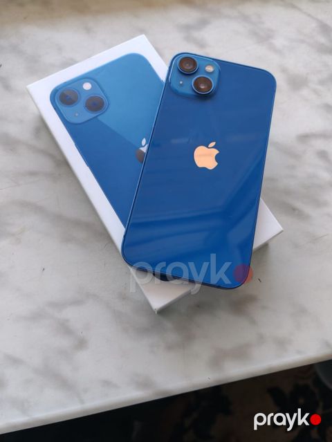 IPhone 13, 128 GB, Blue Titanium, Qırıq — Digah
