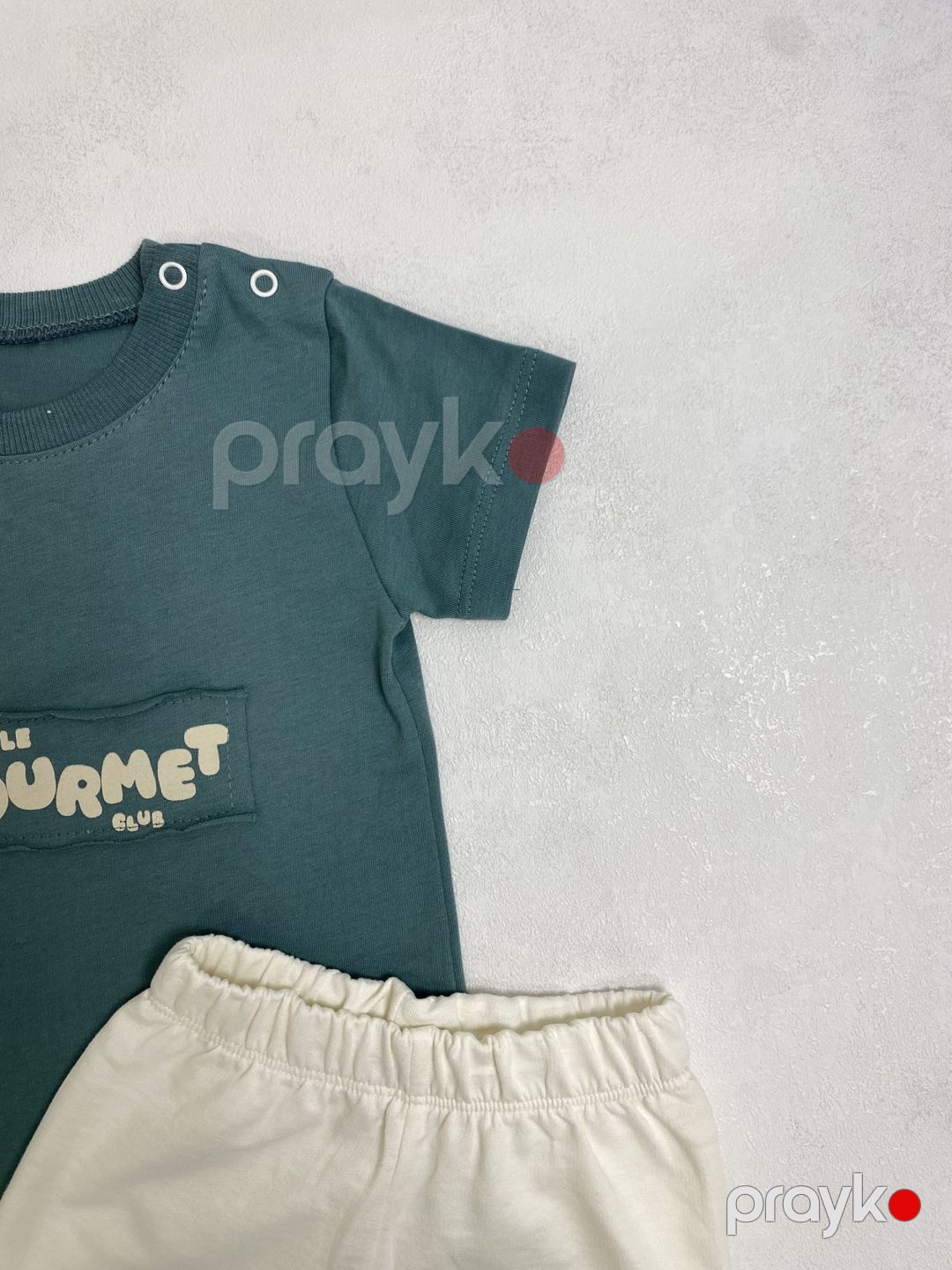 Oğlan üçün pencək və kostyum No brand, Şortlu dəst, 6-9 ay, Pambıq, Yaşıl — Mallar, Bakı (3)