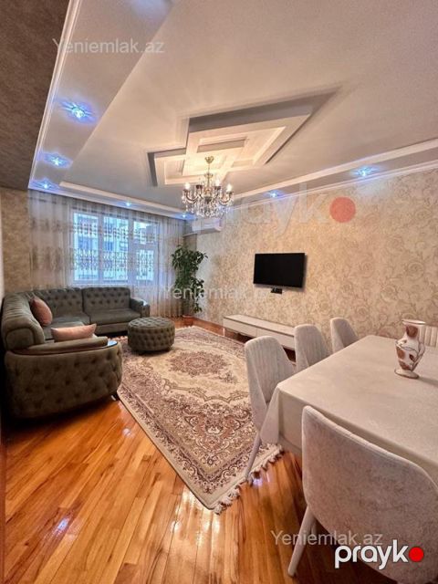 Satılır 2 otaqlı Bina evi menzil (Yeni tikili), 98 m², Xətai rayonu — Bakı