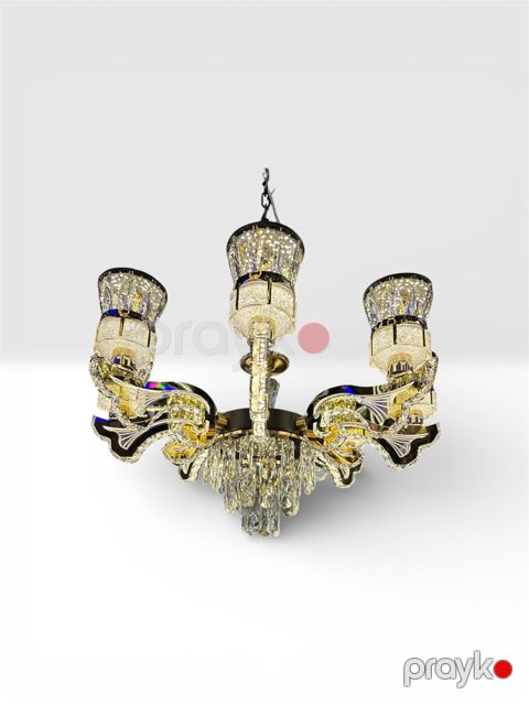 Asma çılçıraq 3619/8, qızılı — Bakı