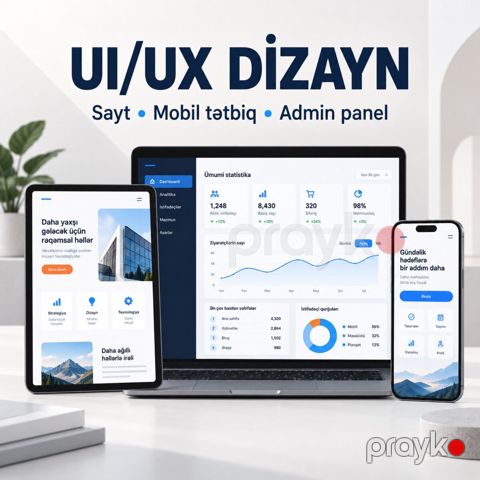 Peşəkar Uı/ux dizayn xidməti — Bakı