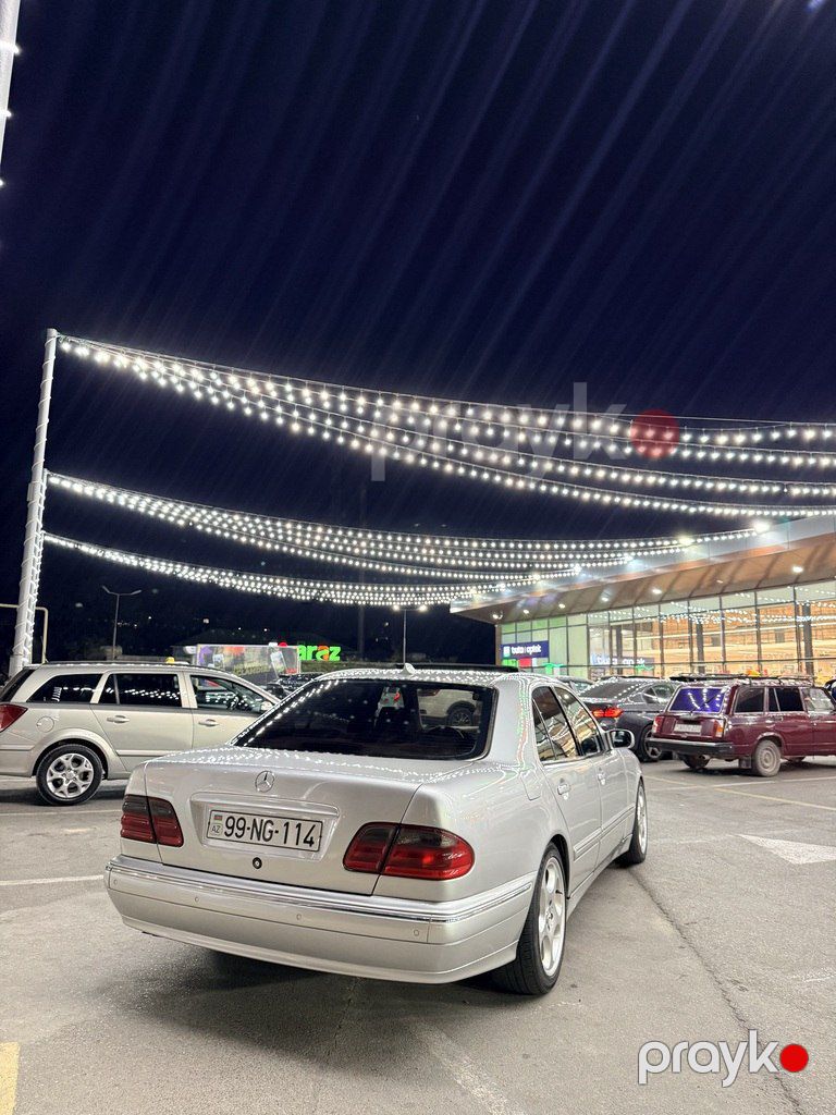 Mercedes E 240, 2.6 L, 2000 il, 327 000 km — Avtomobillər, Bakı (12)