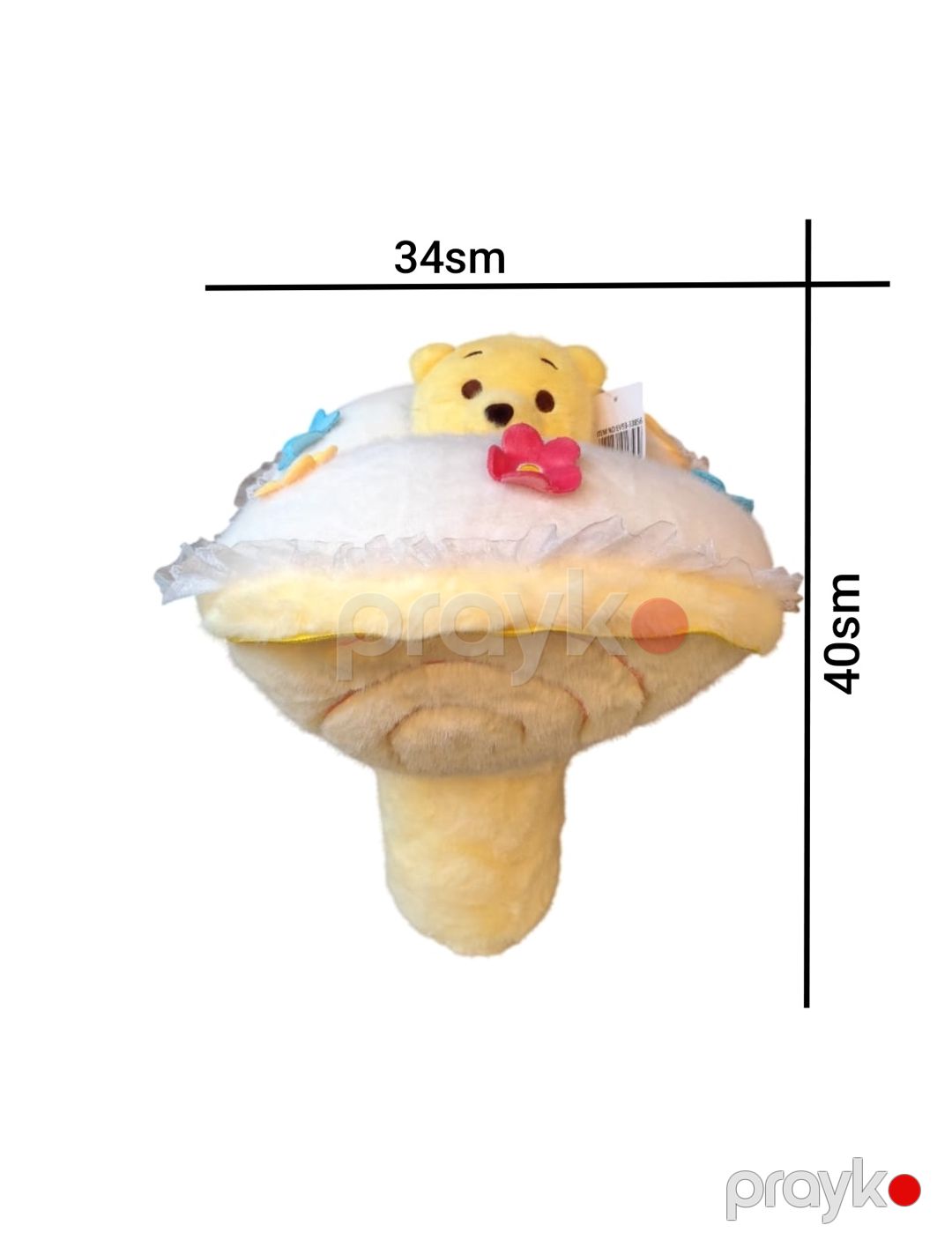 Yumşaq oyuncaq Ayı, peluş, rəngbərəng, 40 sm — Yumşaq oyuncaqlar, Bakı (2)