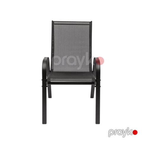 Bağ stulu HomeDepot, polad/parça, qara — Bakı