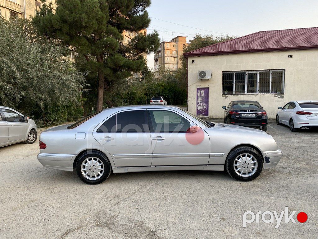 Mercedes E 220, 2.2 L, 2000 il, 327 000 km — Avtomobillər, Bakı (5)
