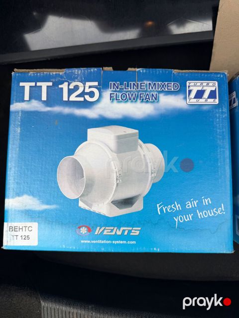 Vents TT 125 – xətt üzrə qarışıq axınlı ventilyator Məhsul — Bakı