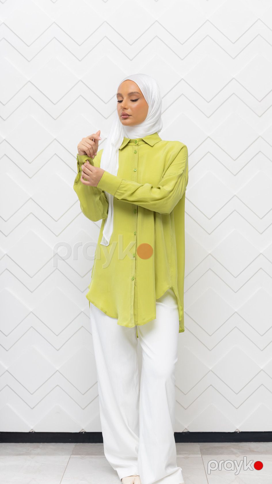 Qadınlar üçün uzunqol köynək, yaşıl, kupro, ölçü 40 — Mallar, Bakı (2)