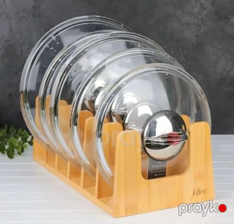 Tutacaq-altlıq qapaqlar üçün, bambuk, 35x17x12 sm — Bakı
