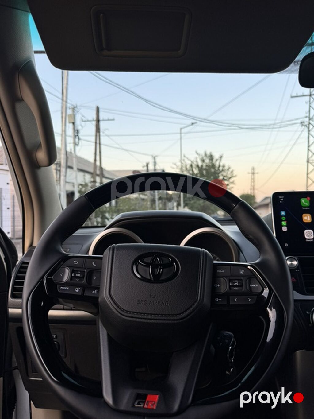 Toyota Land Cruiser Prado – ağ rəngli, 5 qapılı SUV. Xüsusiyyətlər — Avtomobillər, Gəncə (8)