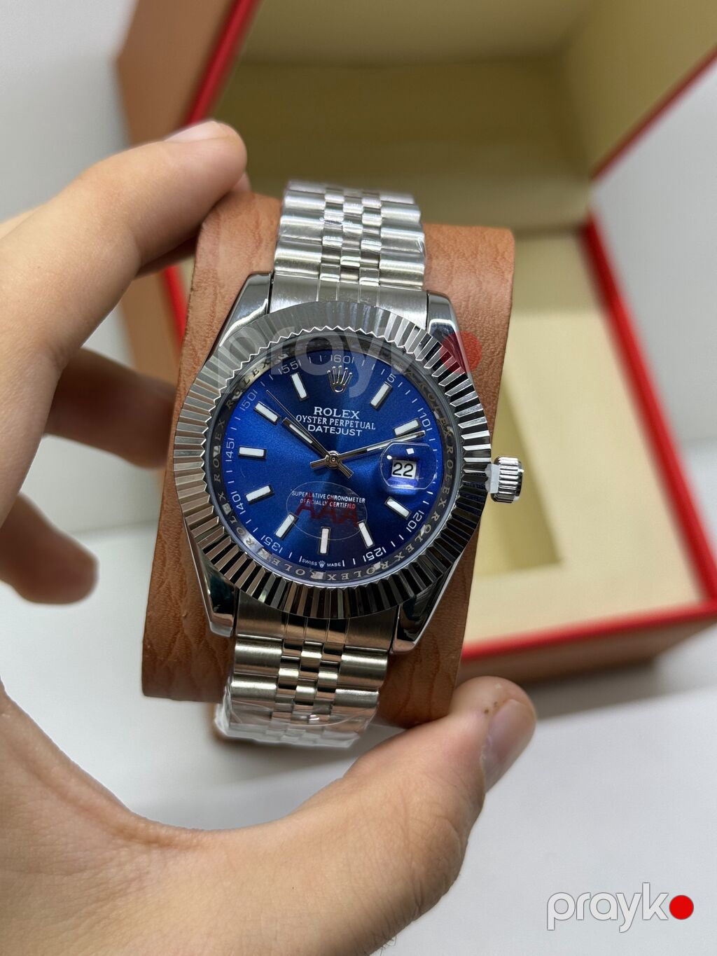 Yeni, Qol saatı, Rolex, rəng - Göy — Qol saatları, Bakı (2)
