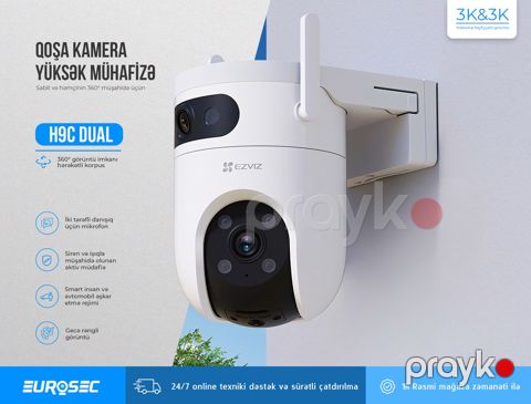 Təhlükəsizlik kamerası "Ezviz H9C Dual" — Bakı