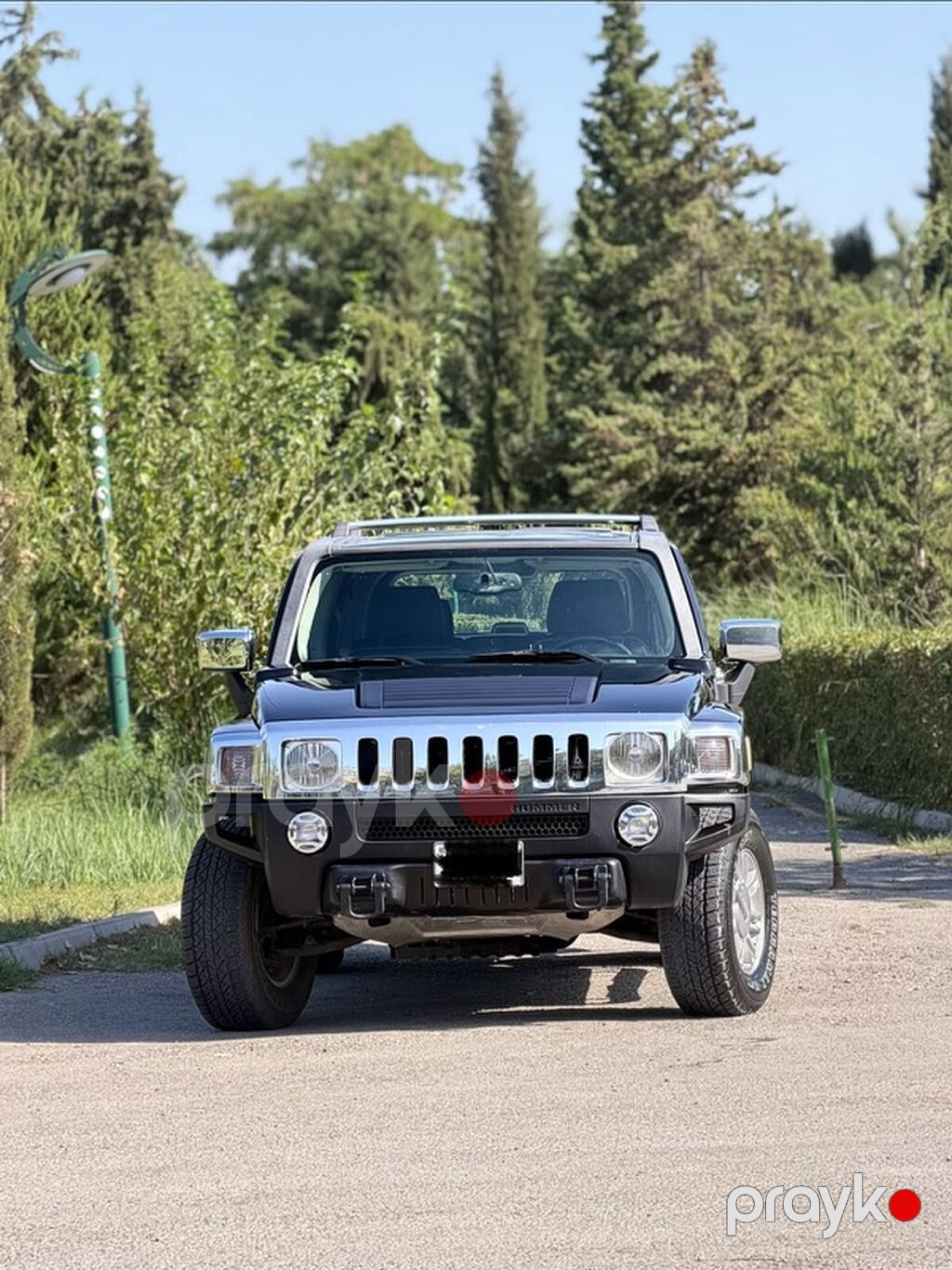 Hummer H3, qara rəng, 5 qapı SUV 3.2cdi dizel 4göz matoru qoyulub — Avtomobillər, Kürdəmir (2)