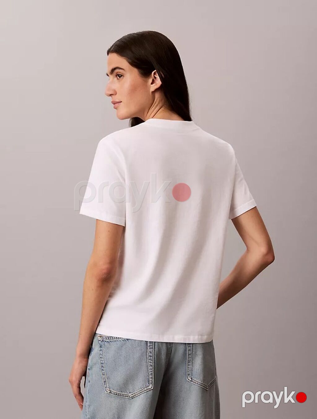 Futbolka, Calvin Klein, M, rəng - Ağ — Futbolka və polo, Bakı (4)