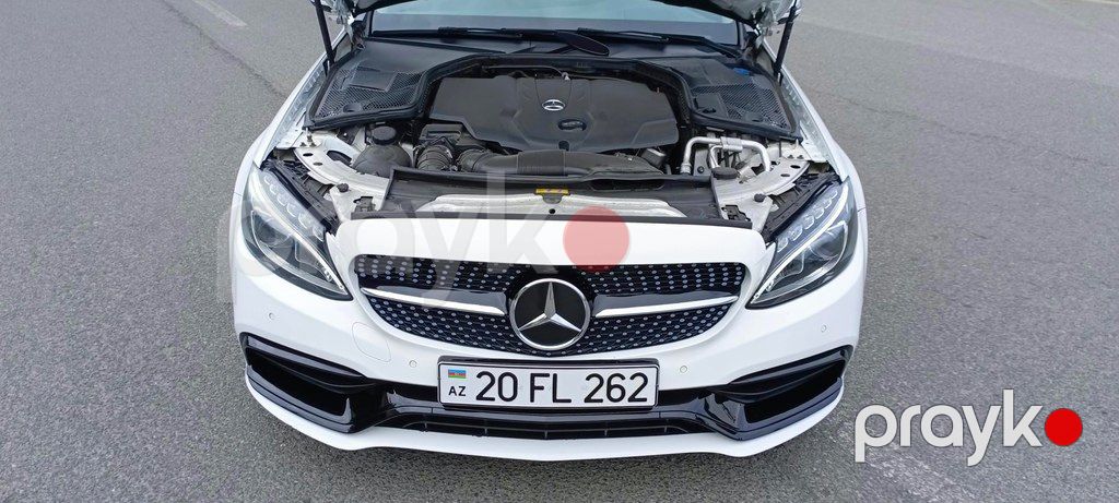 Mercedes C 220 d, 2.1 L, 2017 il, 186 000 km — Avtomobillər, Gəncə (8)
