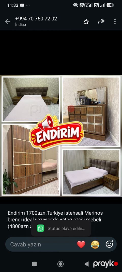 Endirim 1700azn.Turkiye istehsali Merinos brendi ideal veziyyetde — Bakı