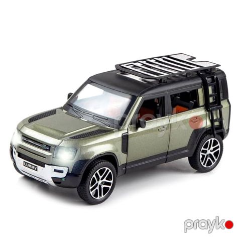 Range Rover Off-road avtomobili, 1:32 miqyaslı ölçüdə, 6 yaş, dəmir GoldStar-001384 — Bakı