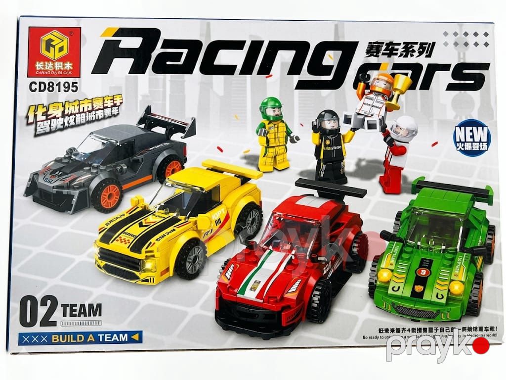 Konstruktor Racing Cars CD8195-2, 165 element, 6-12 yaş — Mallar, Bakı (2)