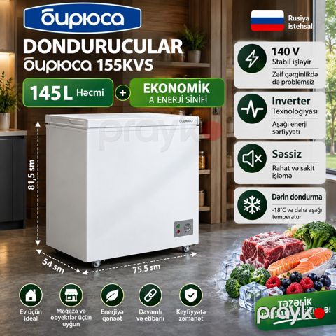 Dondurucu Biryusa 155KVS İnverter — Bakı