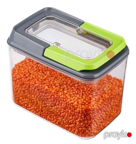Qida saxlama konteyneri Leggno Pratico, qapaqla, 106x160x123 mm, 1.40 l — Bakı