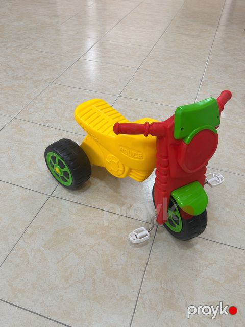 Üçtəkərli velosiped YJtoys 0002, rəngbərəng, 2-7 yaş — Bakı