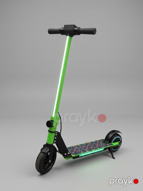 Elektrik samokat N-002, 60 kq qədər, yaşıl — Bakı