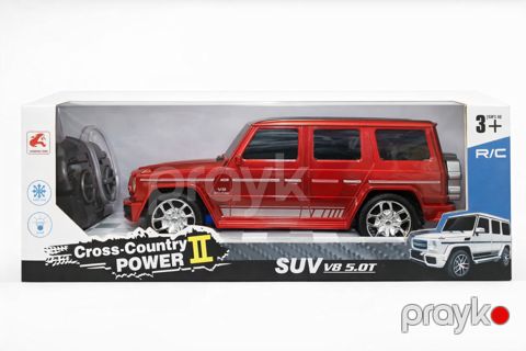 Radio ilə idarə olunan maşın 60731146 SUV Cross-Country Power II Red — Bakı