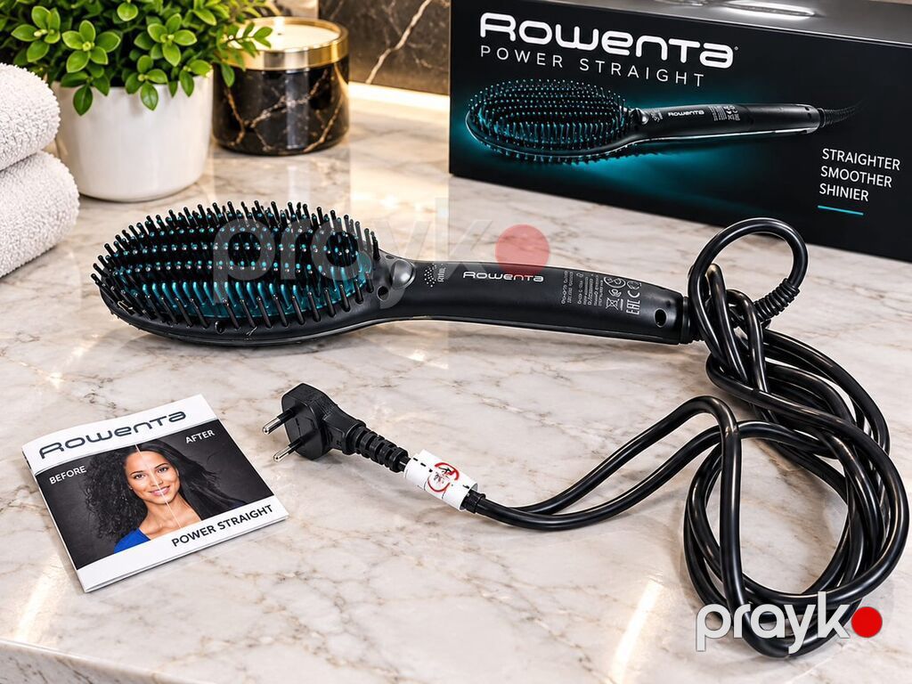 Rowenta Power Straight – saç düzləşdirən daraq - Model: Rowenta Power — Saç burmağa və düzəltməyə, Bakı (2)