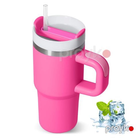 Termo fincan ZN776, paslanmayan polad, 350 ml, çəhrayı — Bakı