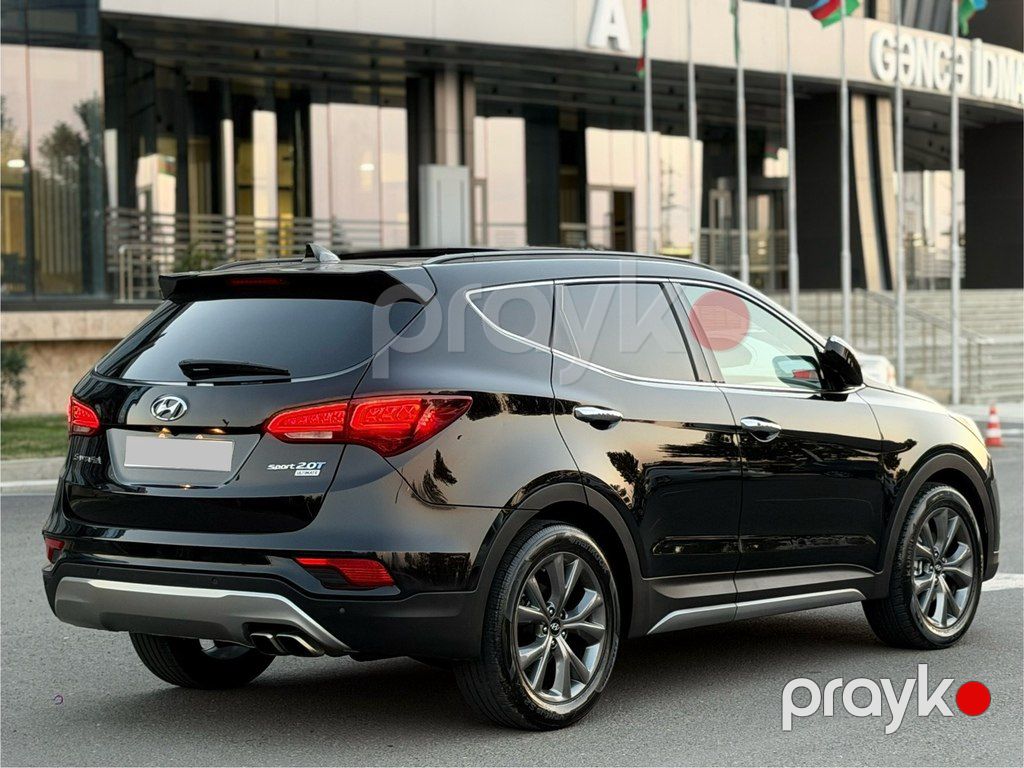 Hyundai Santa Fe, 2.0 L, 2017 il, 134 000 km — Avtomobillər, Gəncə (7)