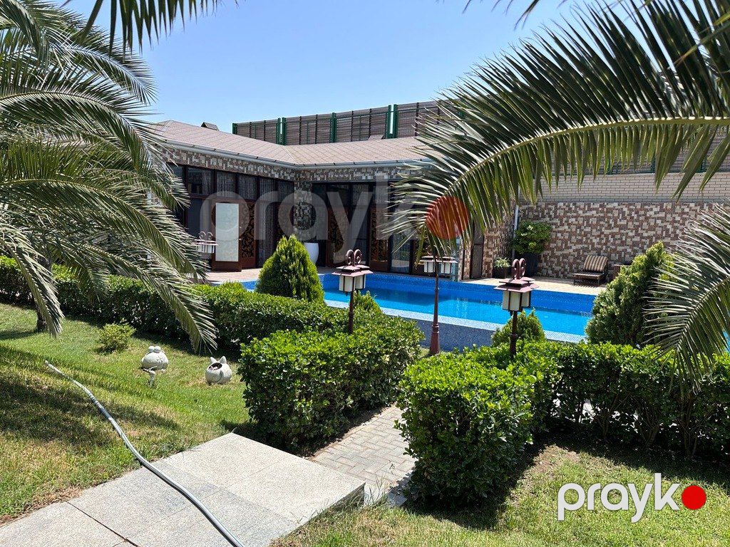 İcarəyə verilir 5 otaqlı həyət evi/bağ evi 400 m² — Ev, villa, Bakı (9)