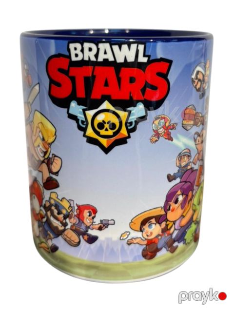 Krujka Brawl Stars, göy, keramika, 325 ml — Bakı