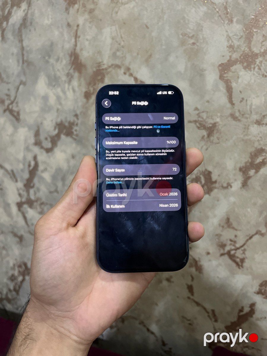 Apple iPhone 17 Pro Deep Blue 256GB/12GB — Smartfonlar, Bakı (7)