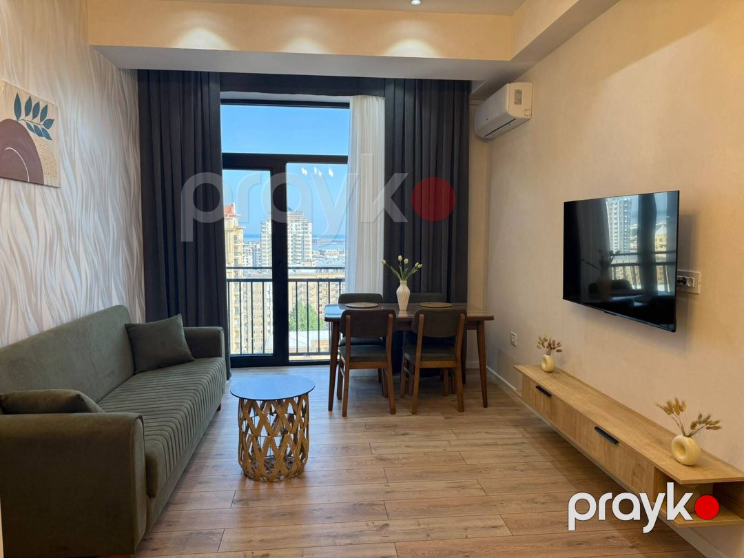 İcarəyə verilir 2 otaqlı yeni tikili 66 m² — Mənzil, Bakı (5)