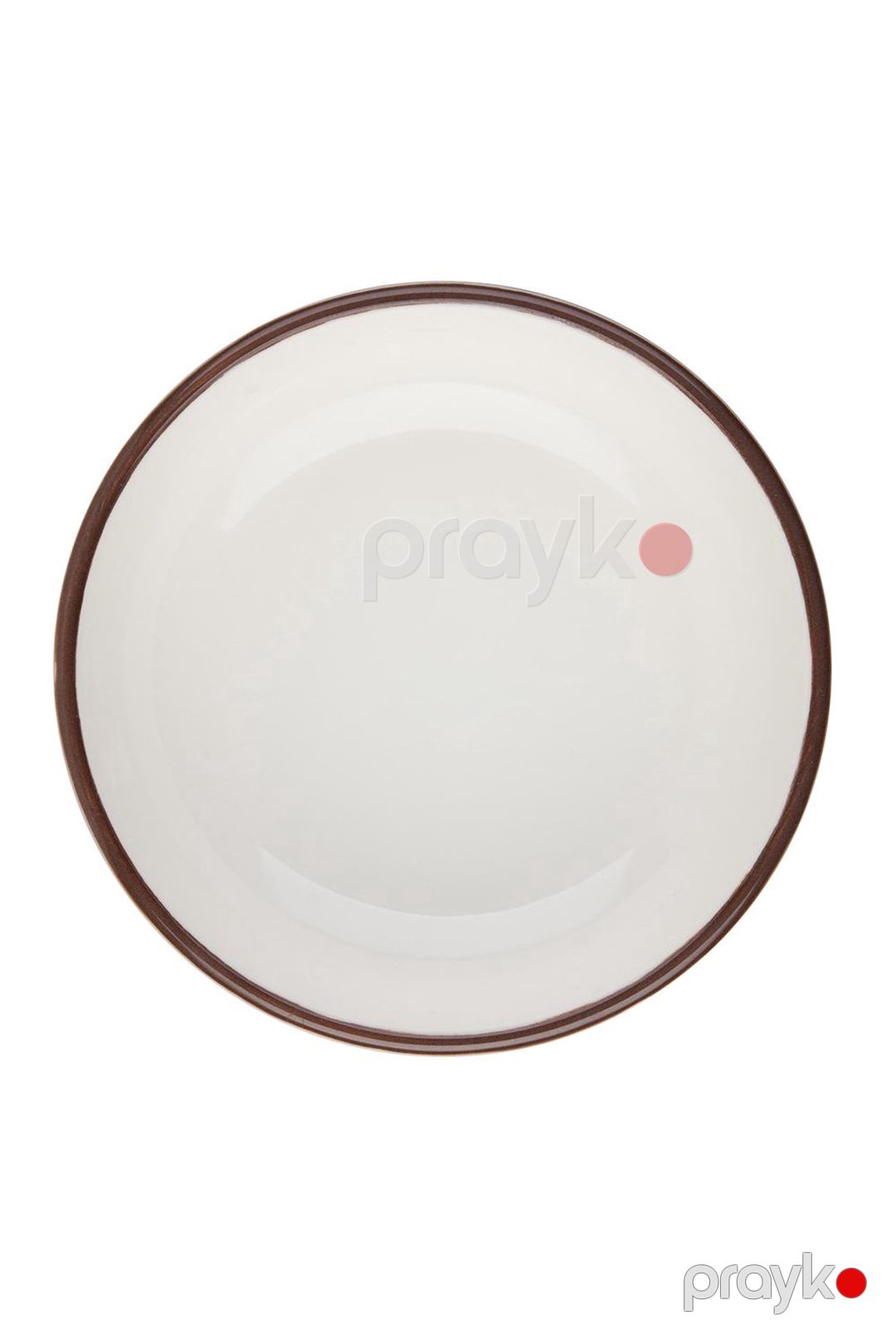 Dərin boşqab ID-Fine Modest Brown Lona, farfor, ağ/qəhvəyi, 60 ml, 10 sm — Mallar, Bakı (2)