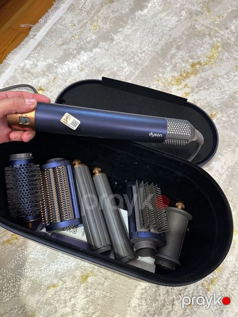 Dyson Airwrap Complete (tünd mavi/qızılı rəng) 2 3 dəfə istifadə — Sumqayıt