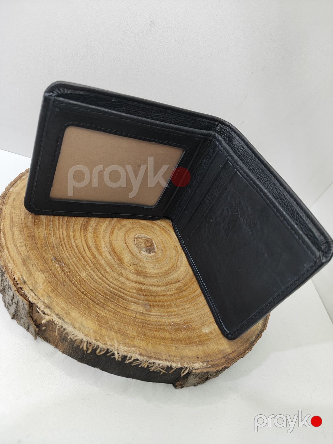 Pulqabı, təbii dəri, qara, 10x8 sm — Mallar, Bakı (2)