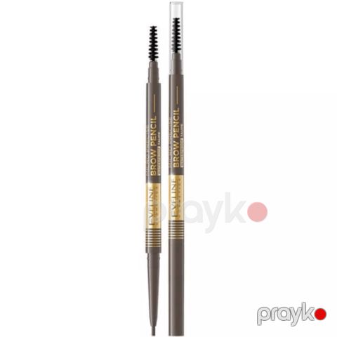 Qaş üçün qələm Eveline Cosmetics Micro Precise 01 Taupe, suya davamlı, 6 q — Bakı