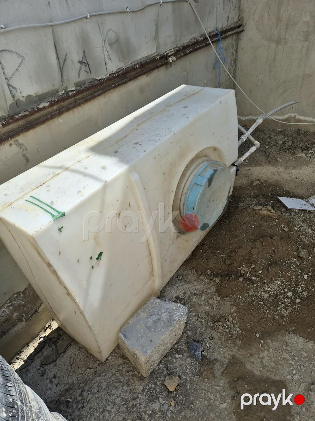 Bak, Plastik, 400 l l, İşlənmiş — Su çənləri, kanisterləri, bochkalar, Bakı (3)